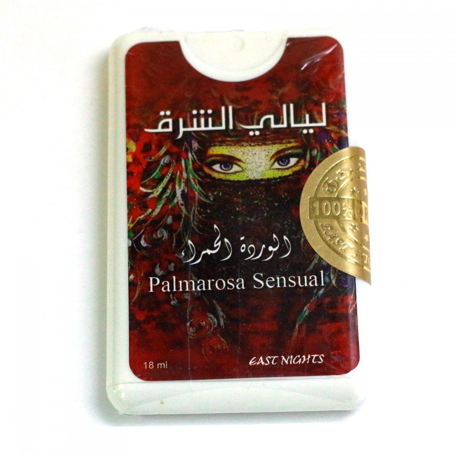 Масляные духи в упаковке спрей-покет Palmarose