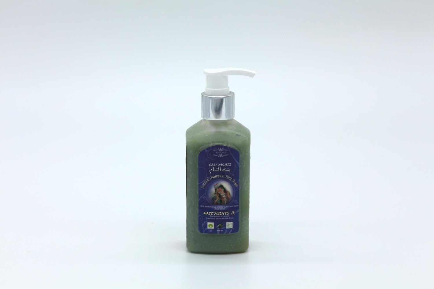 Питательный шампунь для укрепления волос Bint Sham «Дочь Дамаска» с восточными смолами – ладаном и миррой